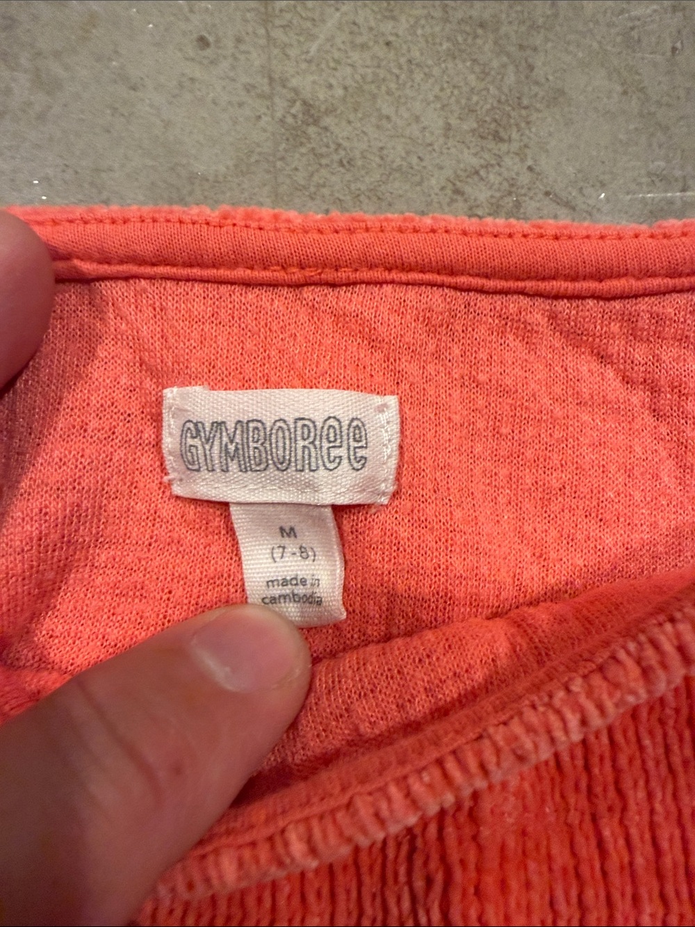 Gymboree Coral Crew Neck Sweater - Picture 2 of 4